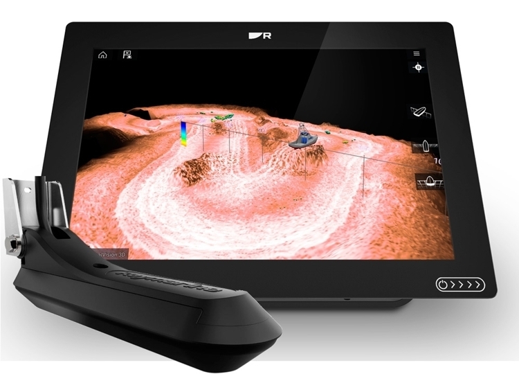 RAYMARINE AXIOM+ 12 RV, c датчиком RV-100 в комплекте.